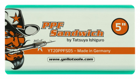 Ракель прямоугольный PPF Sandwich для ПУ пленок, 125мм